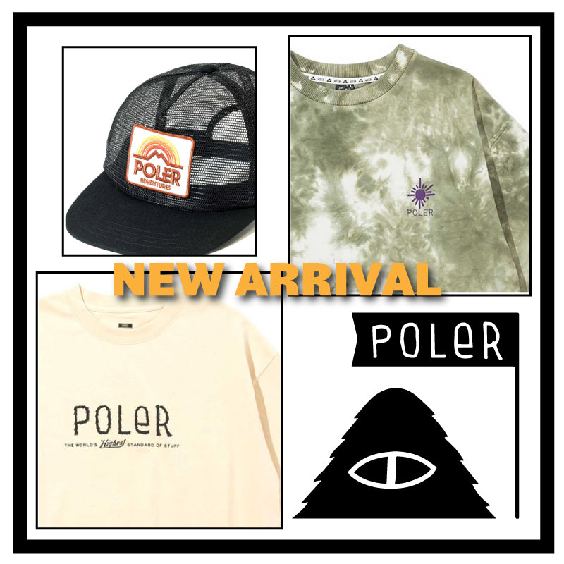 【JACKROSE】POLERから新作アイテムが入荷！