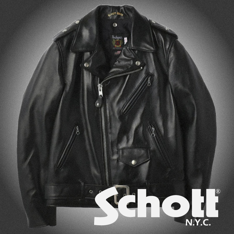 Schottのレザーアイテムが更に入荷!!