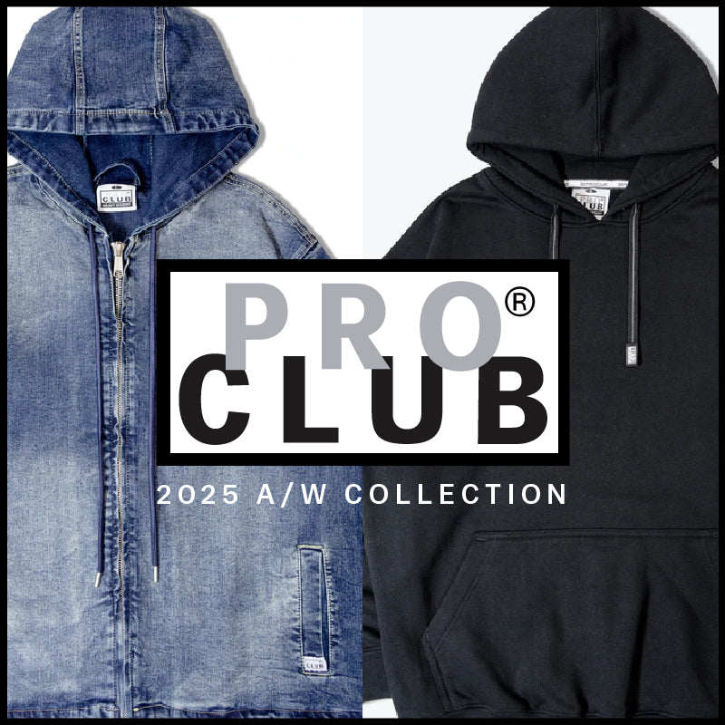 PRO CLUBのパーカーで秋冬コーデを先取り!!