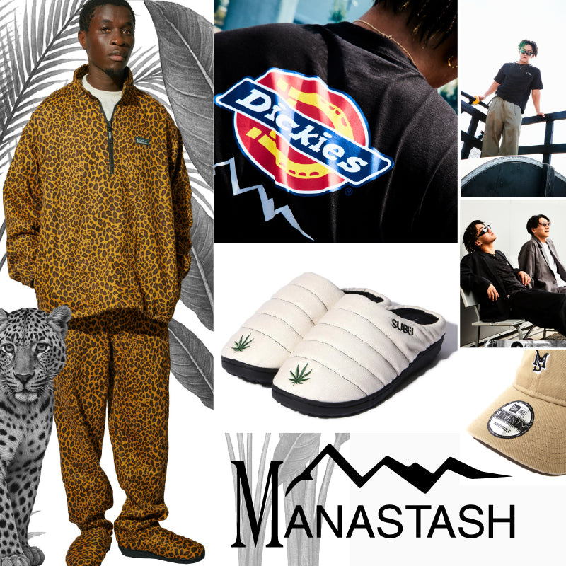 MANASTASHとのコラボアイテムが続々と入荷しました！秋コーデのワンポイントにオススメ!!