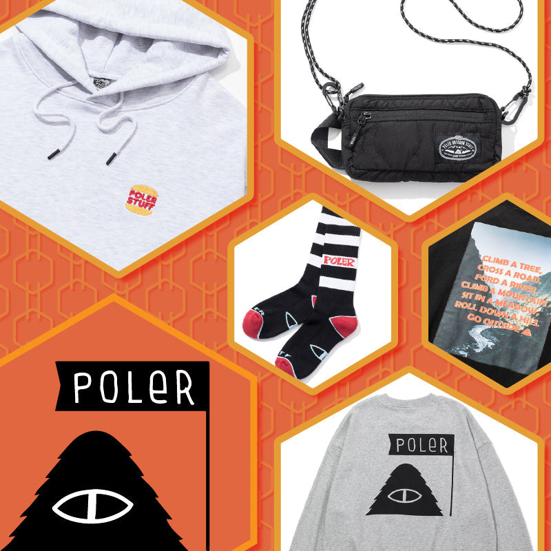 POLeRの2025年新作アイテムが一部入荷開始!!