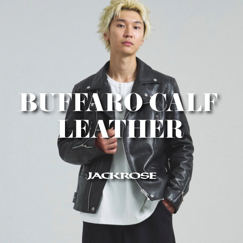 おすすめ BUFFARO CALF LEATHER RIDERS
