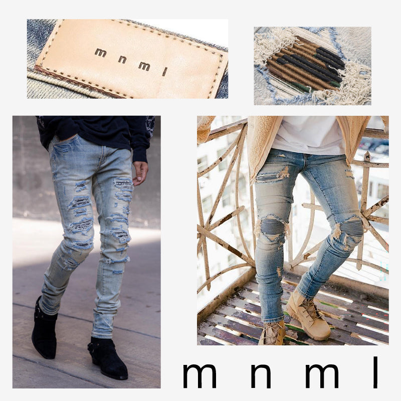 mnml(ミニマル)の新デニムパンツで洗礼された春コーデにアップデート!