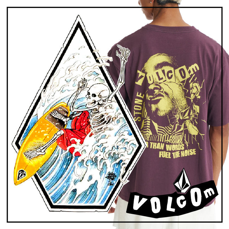 VOLCOM から今季注目のグラフィックTEEを中心に2026SS新作が到着！