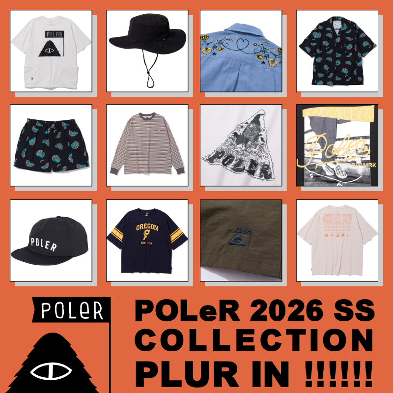 POLeRの2026年SSコレクションが多数入荷!!