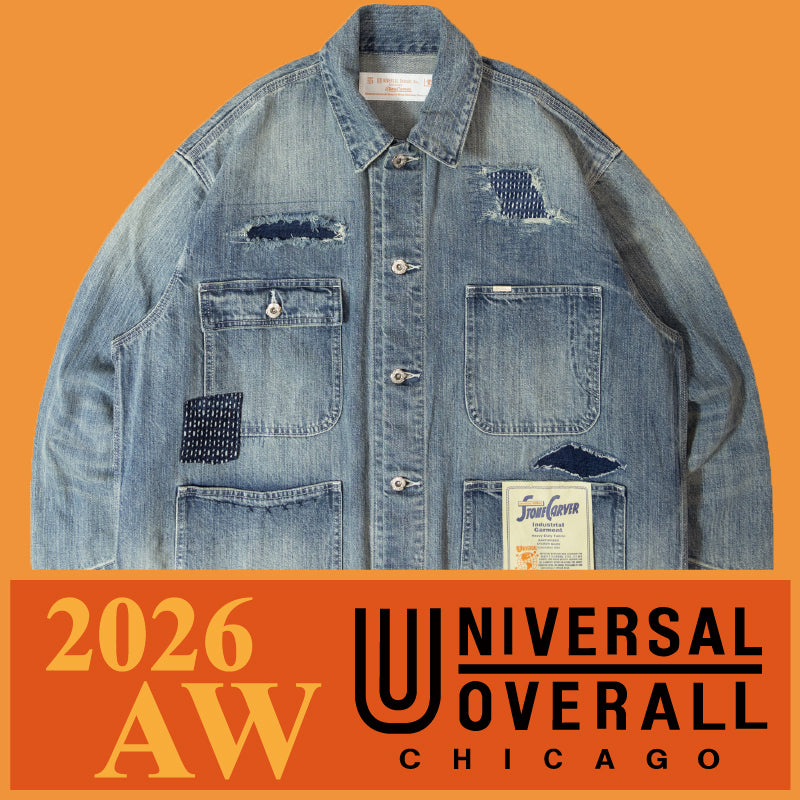 UNIVERSAL OVERALL 2026AW登場！リメイクジャケット＆新作パンツをチェック