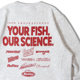 RUSSELLxBERKLEY MULTI LOGO CREW SHIRT