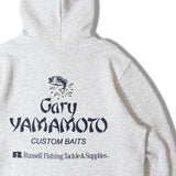 RUSSELLxGARY YAMAMOTO BACK LOGO HOODIE