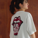 【The Rolling Stones×JACKROSE】 コンチョボタン ヘンリーネック SSTEE