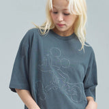 JOHNBULL/ジョンブル MICKEY MOUSE S/S Tee. Embroidery