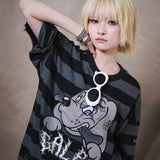 GALFY/ガルフィー バチバチピアスTee SS