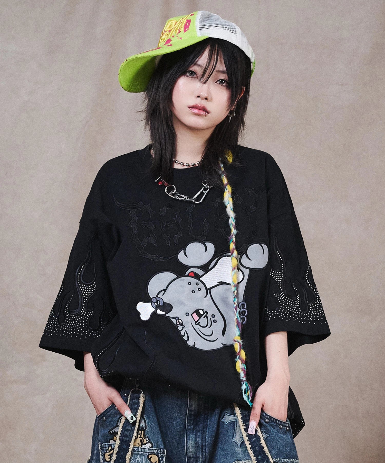 ガルフィー GALFY ガルフィー ロンT ロング Tシャツ 長袖 メンズ レディース 穴