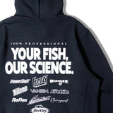 RUSSELLxBERKLEY MULTI LOGO HOODIE
