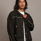 GA SUEDE COWBOY JKT