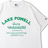 RUSSELLxGary LAKE POWELL Heavy Cotton Jersey S/S T