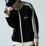 SKOOKUM KNIT LINE TRACK JACKET