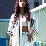 FUBU/フブ Satin Baseball S/S Shirts