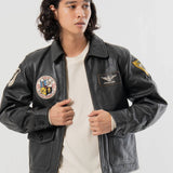 AVIREX/アヴィレックス NAVAL COLLECTION M-421A LEATHER JKT