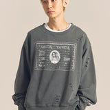 GA PIG裏毛-BLACK CARD CREW