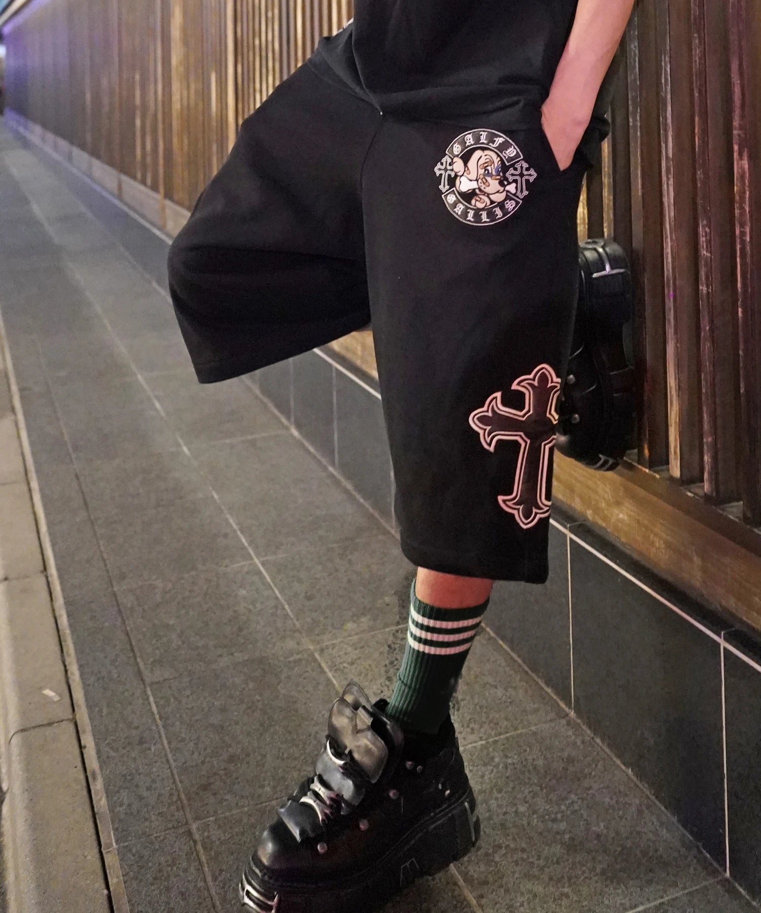 カーゴショートパンツ　ハーフパンツ　コーティング　jackrose SHORT PANTS – JACKROSE