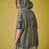 GALFY/ガルフィー 闇に透けしポンチョ S/S