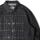 JE-ファイヤーマン・プリーツデニム JKT