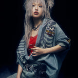 JACKROSE×VANSON×GALFY-骨犬 Demin Shirt