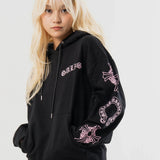 GA Cross 刺繍-Print Hoodie