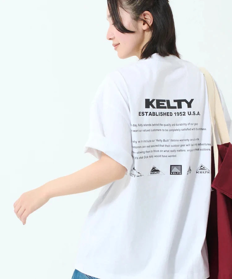 KELTY/ケルティ BACK HISTORY LOGO S/S T-SHIRT