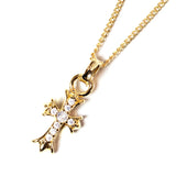 GA SMALL-CROSS NECKLACE