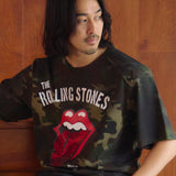 【The Rolling Stones×JACKROSE】 切替･ラインストーン･SSTEE