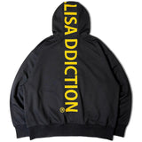 GA BACK-LOGO ZIP HOODIE