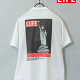JE-SCREEN STARS×LIFE-SSTEE-2/スクリーンスターズ ライフ ユニセックス 半袖Tシャツ
