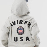 AVIREX/アヴィレックス SIGNATURE VARSITY LOGO ZIP PZRKA