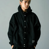 JE-HEAVY WEIGHT SNAP HOODIE