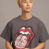 B-TRS PRINT&LINESTONE SS TEE