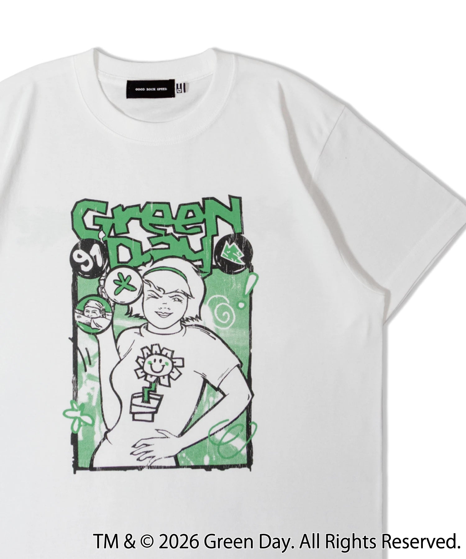 GOOD ROCK SPEED/グッドロックスピード Green Day SS TEE