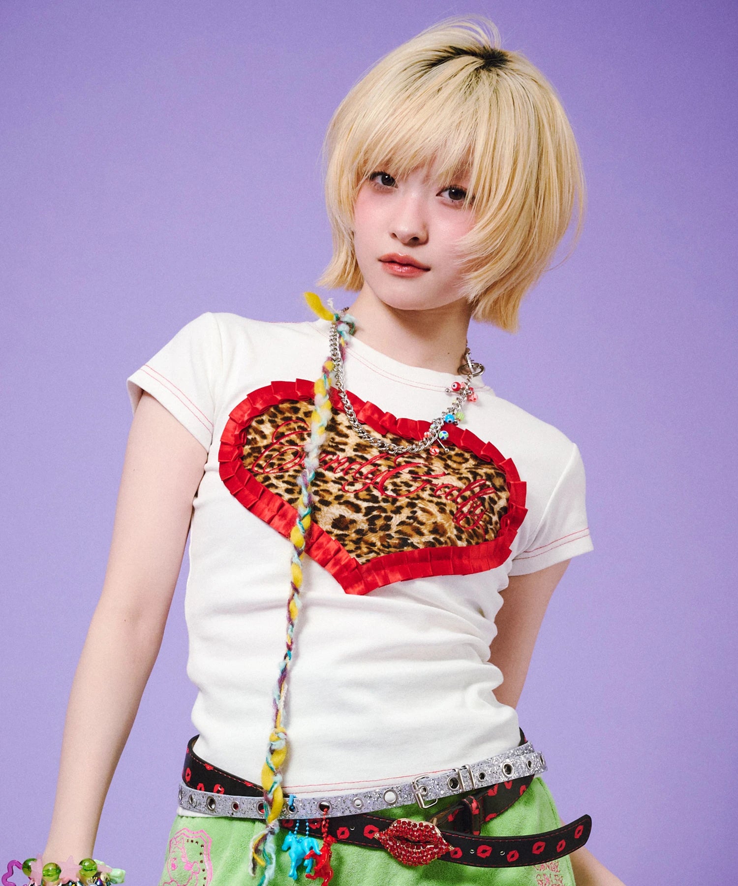 GALFY/ガルフィー らぶりいチビT SS