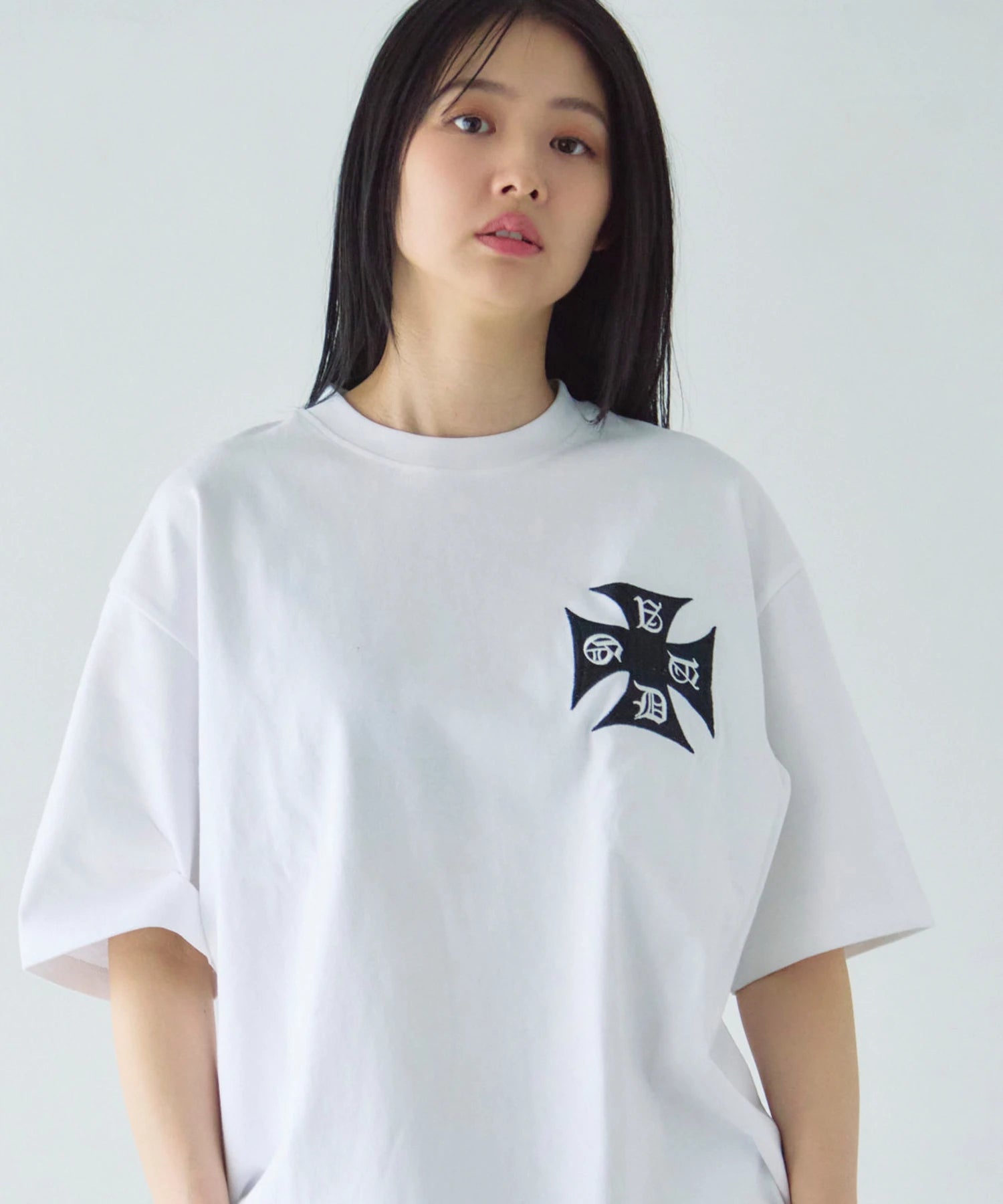 GA Cross Logo刺繍 S/S Tee