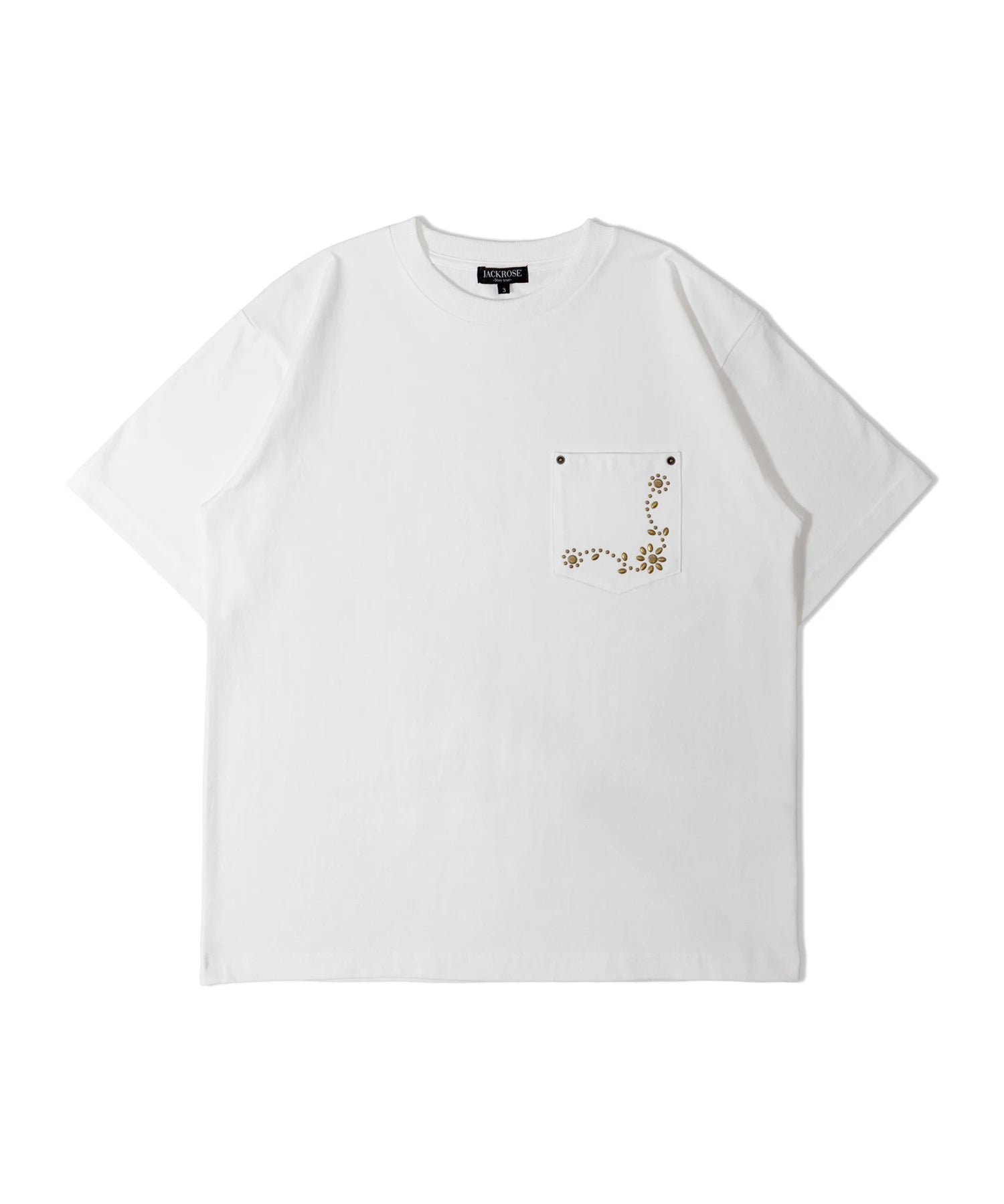 JE STUDS POCKET SS TEE