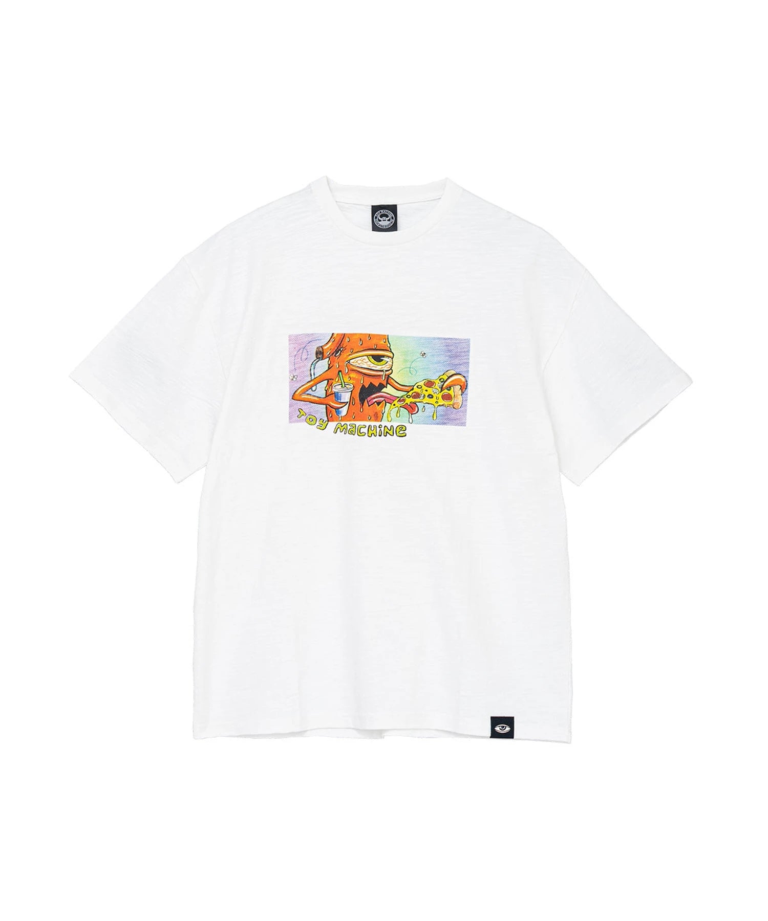 TOY MACHINE/トイマシーン GM PIZZA SECT SLUB YARN SS TEE
