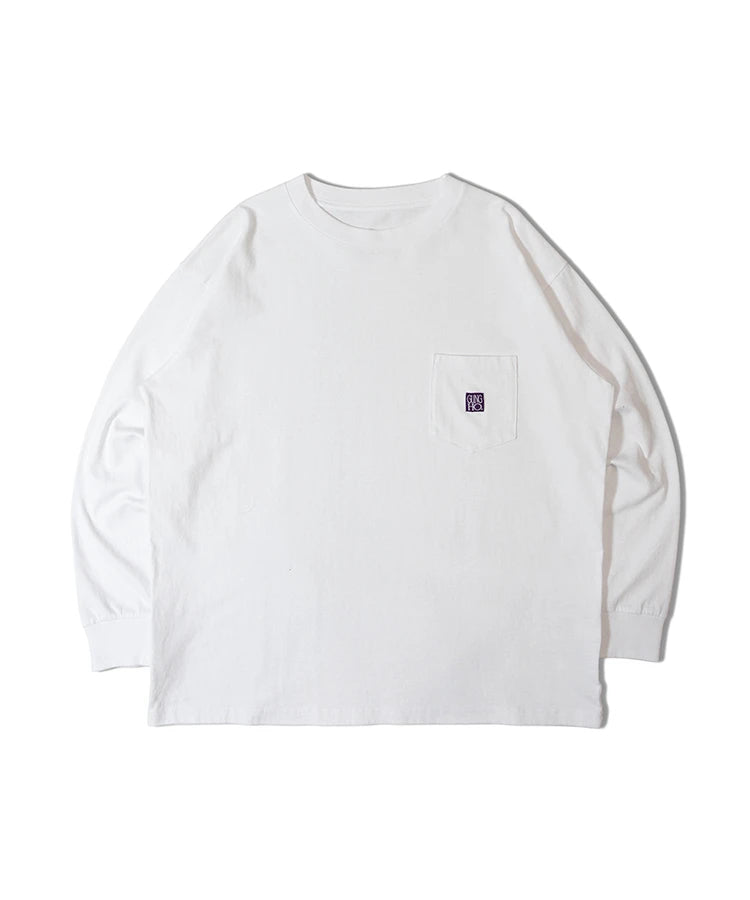 GUNG HO WORKERS POCKET LS TEE