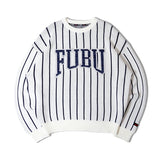 FUBU-Stripe Knit Pullover