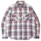 JE HEAVY FLANNEL CHECK WORK SHIRTS