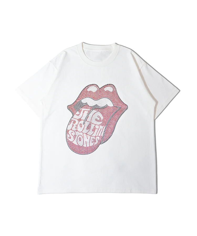 B-TRS-Lips&Tongue ラインストーン-SSTEE