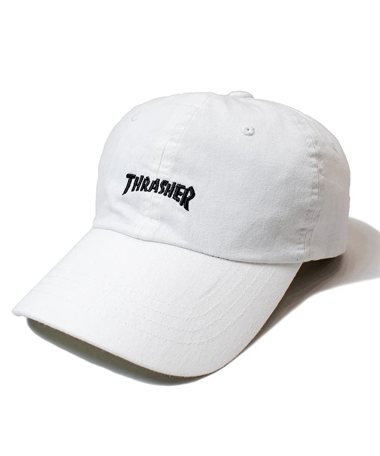 THRASHER MAG LOGO ﾍﾘﾝﾎﾞｰﾝｺｯﾄﾝ 6P CAP