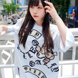 【GALFY×GALLIS ADDICTION】闇落ちピアス SS Tee