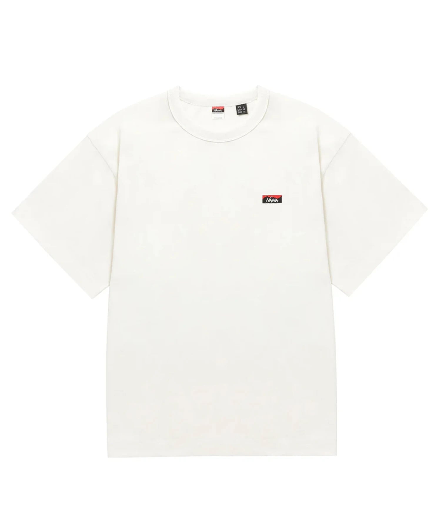 NANGA HYBRID BOX LOGO EMBROIDERY TEE