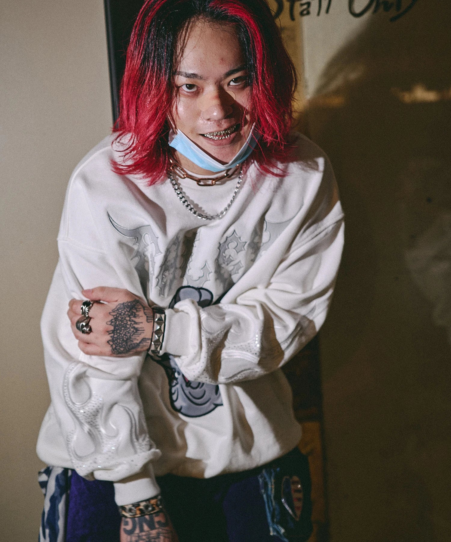 GALFY/ガルフィー 二代目ファイヤーピカピカスウェット