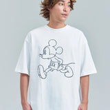 JOHNBULL/ジョンブル MICKEY MOUSE S/S Tee. Embroidery